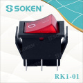 Soken 250VAC 16A T100 / 55 CQC Interrupteur à Bascule